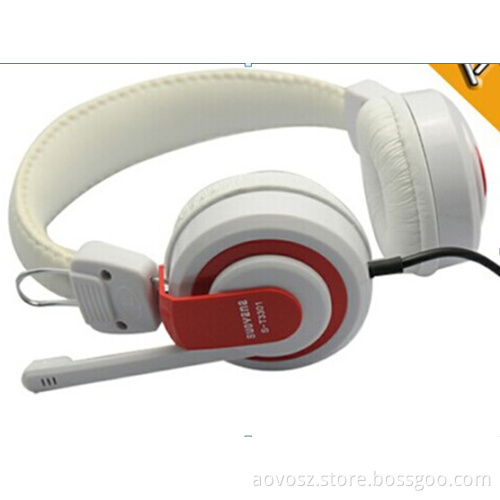 Aovo-S3301 Low Price Headband Headphone/Headset with Microphone